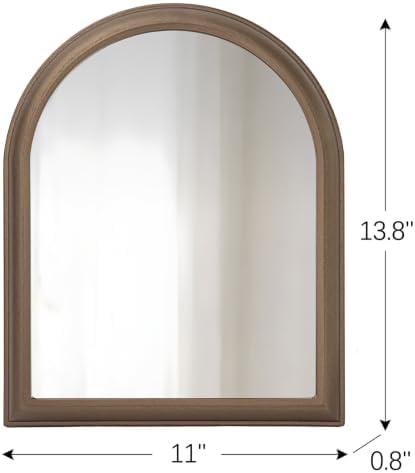 ORIENTAL CHERRY Halloween Decor - 11" x 13.8" Light Up Ghost Mirror - Image 2