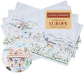 Maison d' Hermine Placemats Set of 4 Reusable 100% Cotton (13"x19") by MaisondHermine
