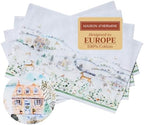 Maison d' Hermine Placemats Set of 4 Reusable 100% Cotton (13"x19") by MaisondHermine