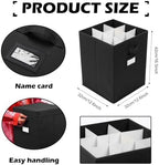 2 Packs Christmas Nutcracker Storage Box 16 Inch Hold 9 Nutcrackers Figurine Collectible Black Dividers for Holiday Decor Carolers Santa Figure Nut Cracker Ornaments - Image 2