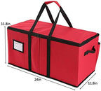 Sattiyrch Christmas Ornament Storage Box,Box Contributes Slots for 128 Holiday Ornaments 3-Inch - Image 5