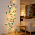 Blue Butterfly LED Tree Branch Lights for Wall, Butterfly Vine Lights for Bedroom with 72 LED Flower String Lights and USB Powered,8Lighting Modes for Indoor Window Wedding Decor (63in) by Garayma