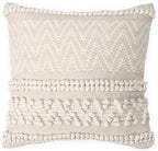 · REDEARTH · Boho Textured Handwoven Throw Pillow Cases - Boho Chic Natural - Image 4