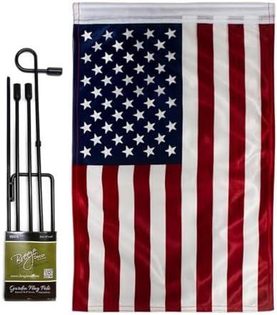 Independence Day Flag American Flags For Outside House Garden Stake Kit Wall Decor Home Cemetery Decoration For Grave Yard 4th Of July US Poster 911 Memorial Door Canvas USA Poster Gifts by Unknown