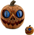 Halloween Pumpkin Decor Spooky Pumpkin Figurine Resin Statue, Blue by Unknown