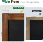 TEAKMAMA A Frame Chalkboard Signs 40"x20", Large Freestanding Chalk Board - Image 3