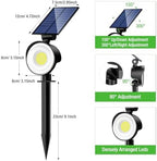 nipify Solar Spot Lights Outdoor Waterproof, Landscape Spotlights - Image 6