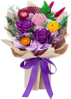 Preserved Flowers Bouquet, Forever Flowers for Delivery,Eteranl Roses by Flomoon