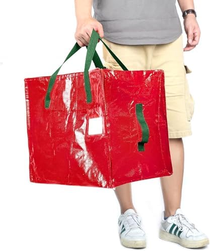 Shappy 6 Pcs Storage Bags, Red, 48 x 20",30 x 16",12 x 12" - Image 4