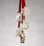 Lenox Ornament, 2025 Gemmed Snowflake Ornament, Porcelain with Gold Accents and Blue Gemstones, Christmas Tree Decorations, Christmas Decoration, Gold Cord for Hanging Included (Cream, 1 Piece) - Image 5