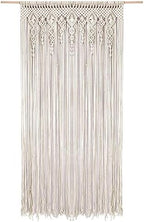 Macrame Curtains for Wall Decor, Macrame Wall Hanging 79" x 35" 1 Panel by Foreate