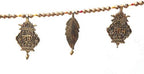 Door Wall Hanging Toran Bandanwar Indian Traditional Good Luck Charm Decoration & Gift Idea for Home Office Temple Pooja Festival Decorations Home Decor Items( with Shubh Labh Mango Leaf)(Size:-40'') - Image 5
