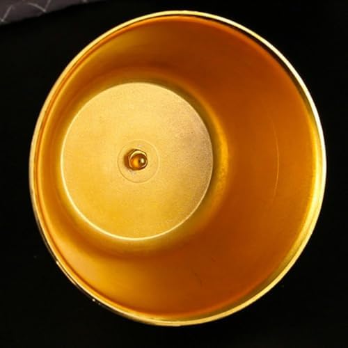 Ramadan Serving Dish Metal Ramadan Tray with Lid Eid Mubarak Plate Gold Candy Bowl for Wedding Home Party Desk Decoration - Image 6