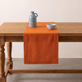 Solino Home 100% Pure Linen Table Runner Cinnamon Spice, Fete 14 x 90 in by SolinoHome