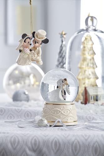 Lenox Minnie's Dream Wedding Porcelain Christmas Hanging Ornament - Image 5
