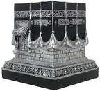 Resin Kaba Replica Decor - Sliver Black Islamic Prayer House Building Model by Mingzhang