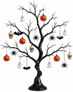 Jetec Halloween Christmas Tree Centerpieces Table 30 in Manzanita, Black by Jetec