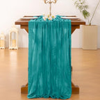 Cheesecloth Table Runner Fall Boho Wedding Birthday Party Home Decor - Image 3