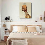 Black Woman Cocktail Canvas Wall Art Fashion Girl Martini Hand Painting Decor Pictures African American Goblet Bar Cart Posters Prints for Apartment Dining Living Room Bedroom Home Decoration - Image 5