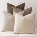a moment Waterproof Throw Pillow Covers Set of 4,18x18 Inch Outdoor Stain Resistant Pet Friendly Pillowcases Cushion Covers for Patio Sofa and Living Room,Boho Earth Tones by amoment