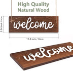 26'' Large Fall Wreaths for Front Door (Welcome Sign) - Image 7