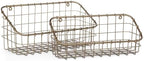 Abbott Collection Wall Baskets, Set of 2 by AbbottCollection