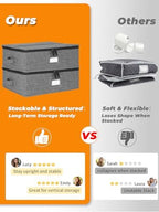 punemi Mug Storage Organizer, 2-Pack Hard Shell Boxes for Packing & Moving - Image 2