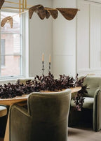 Afloral Plum Cimicifuga Seeded Garland - 6' - Image 3