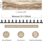 10 Packs Nude Cheesecloth Table Runner 35x120 inch, Boho 10ft Light Brown Cheese Cloth Table Runner Gauze Rustic Table Cloth for Bridal Shower Wedding Birthday Party Holiday Decor - Image 6
