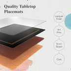 Pimpernel Olive Orchard Placemats, Set of 4 - Cork Backed & Heat Resistant - Image 3