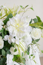 Ling's moment 2 Pack White Sage Floral Garland Wedding Arch Flowers - Image 5