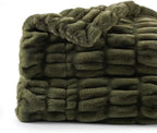 Battilo Super Soft Faux Fur Throw Blanket for Couch, 50"x60", Double Side by BATTILOHOME