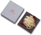 Wallace Gold-Plated Piano Ornament 2025-4th Edition Annual Collectible Holiday Ornament for Music Lovers, Handcrafted in USA, Comes with Gift Box, Ribbon and Velvet Pouch - Image 4