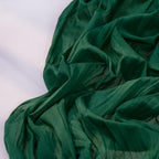 DeZerlor Emerald Green Cheesecloth Table Runners 10 Pack Christmas Runners - Image 3