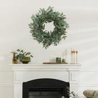 Olive Wreaths 20 Inch Wreath for Front Door with Purely Handmade Realistic Dense Olive Leaf Olive Berry, Elegant Home Decor Wreath Ideal for Front Doors, Hallways, Any Area You Want to Brighten - Image 5