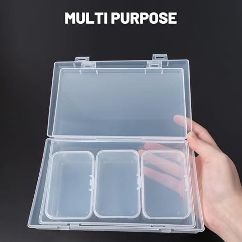 LJY 20 Clear Plastic Boxes, 3 Sizes for Hardware - Image 5