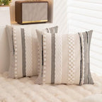 Boho Throw Pillow Covers Decorative Neutral Farmhouse Pillow case - Image 4