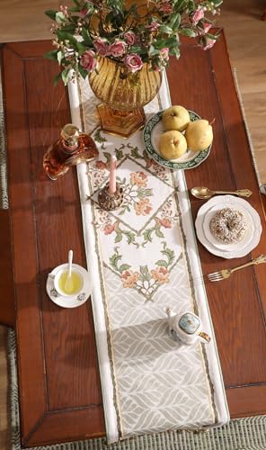 Patdrea Designer Elegant French Velvet Table Runner,12"X87"-Santiago C - Image 7