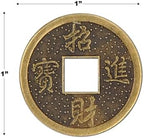 Beistle Asian-Themed Party Decoration Set – Authentic Good Luck Coins, Red Dragon Table Runner, and 3-D Gong Centerpiece, Chinese-Inspired Décor for Lunar New Year, Festivals & Cultural Celebrations - Image 3
