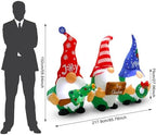 Sosation 7 FT Christmas Inflatable Gnome Decoration for Holiday Outdoor - Image 3