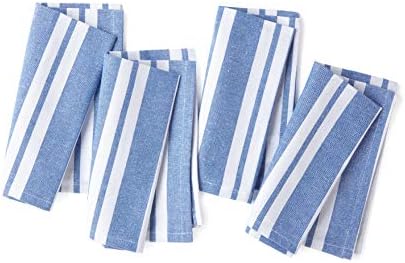 Encasa XO Cloth Napkins, Cotton Dinner Napkins 17"x17" - Image 3