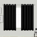 KOUFALL Short Blackout Curtains for Windows Bedroom,Black Out Curtain 54 Inch Long x 72 Inch Extra Wide,Room Darkening Thermal Insulated Curtain Panels by KOUFALL