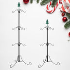 Max 62" Christmas Stocking Holder Stand with 12 Hooks by Bvomheez