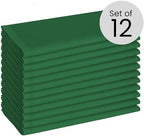 Cotton Clinic Cloth Dinner Napkins - Perfect Everyday Use Table Napkins - Soft Durable Washable - Ideal for Party Wedding Christmas Easter - Set of 12-20x20 inches Green Napkins - Image 2