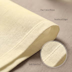 Urban Villa Cloth Napkins 100% Cotton Dinner Solid Napkins Highly Absorbent 20x20 Inches (Set of 12) Lemon Yellow Colour Reusable Washable Soft Durable Premium Napkins Ideal for Home Wedding Parties - Image 5