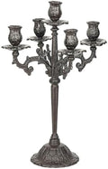 Sungmor Cast Iron Candlestick Holders - 17Inch Tall & 5 Arms by Sungmor
