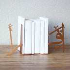 Handmadeworksshop | IQRA Arabic Metal Bookend | Islamic Decor for Table or Shelves | Ramadan & Eid Decorations | Copper - Image 6