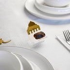 Ramadan Date Holder, Bismillah Islamic Calligraphy, Iftar Party, Ramadan Table Decoration, Eid Mubarak Gift (6 Pcs, Dome Design, Gold) - Image 4