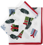 FINGERCRAFT Cloth Napkins Set of 12 Cotton Linen, 20x20 Inch, Wonderland - Image 2