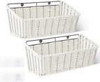 GRANNY SAYS Wicker Hanging Basket, RV Storage and Organization, 2 Pack by GRANNYSAYS